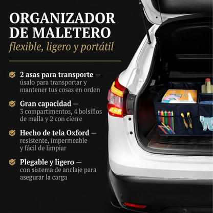 Organizador de maletero